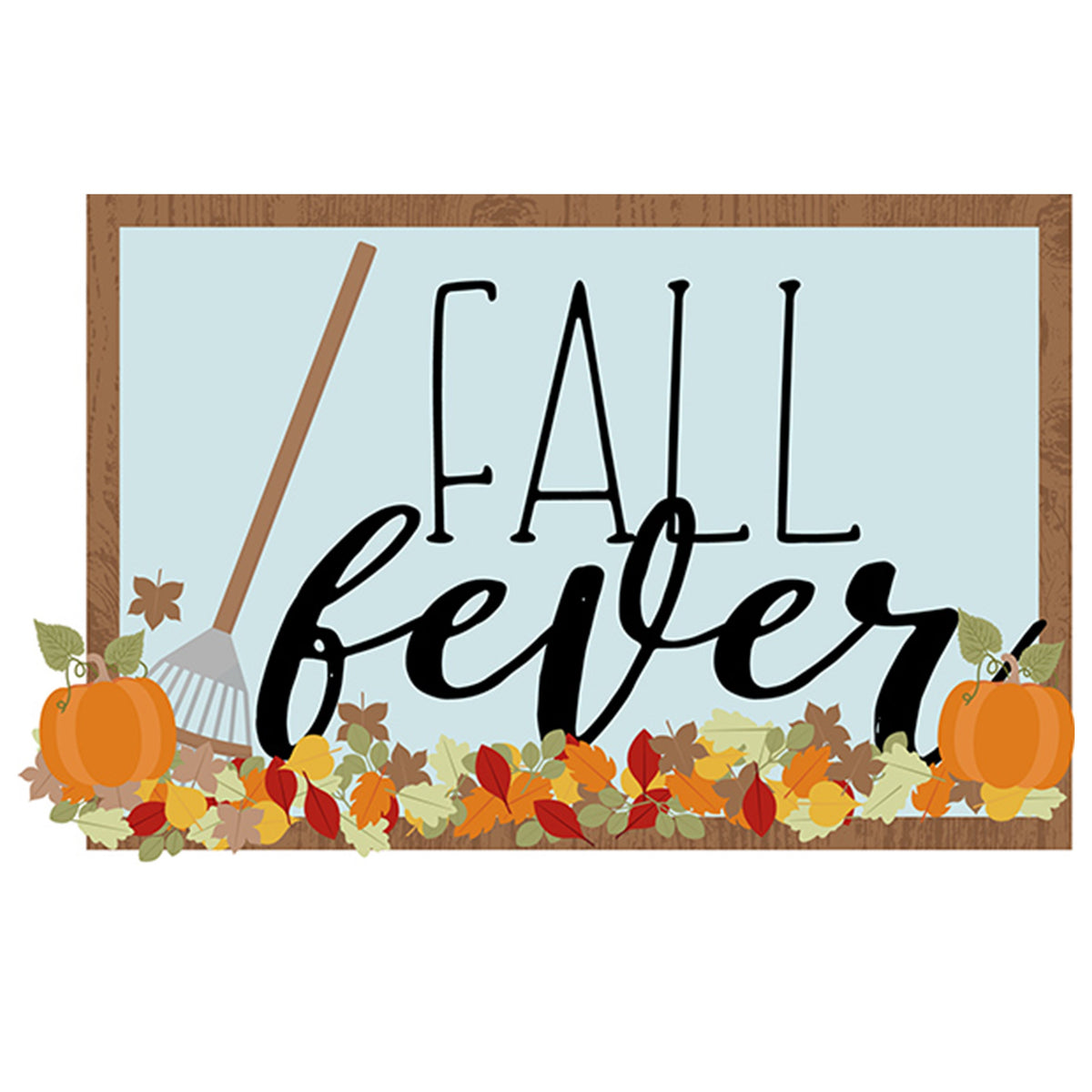 Fall Fever: Leaf Pile Stencil