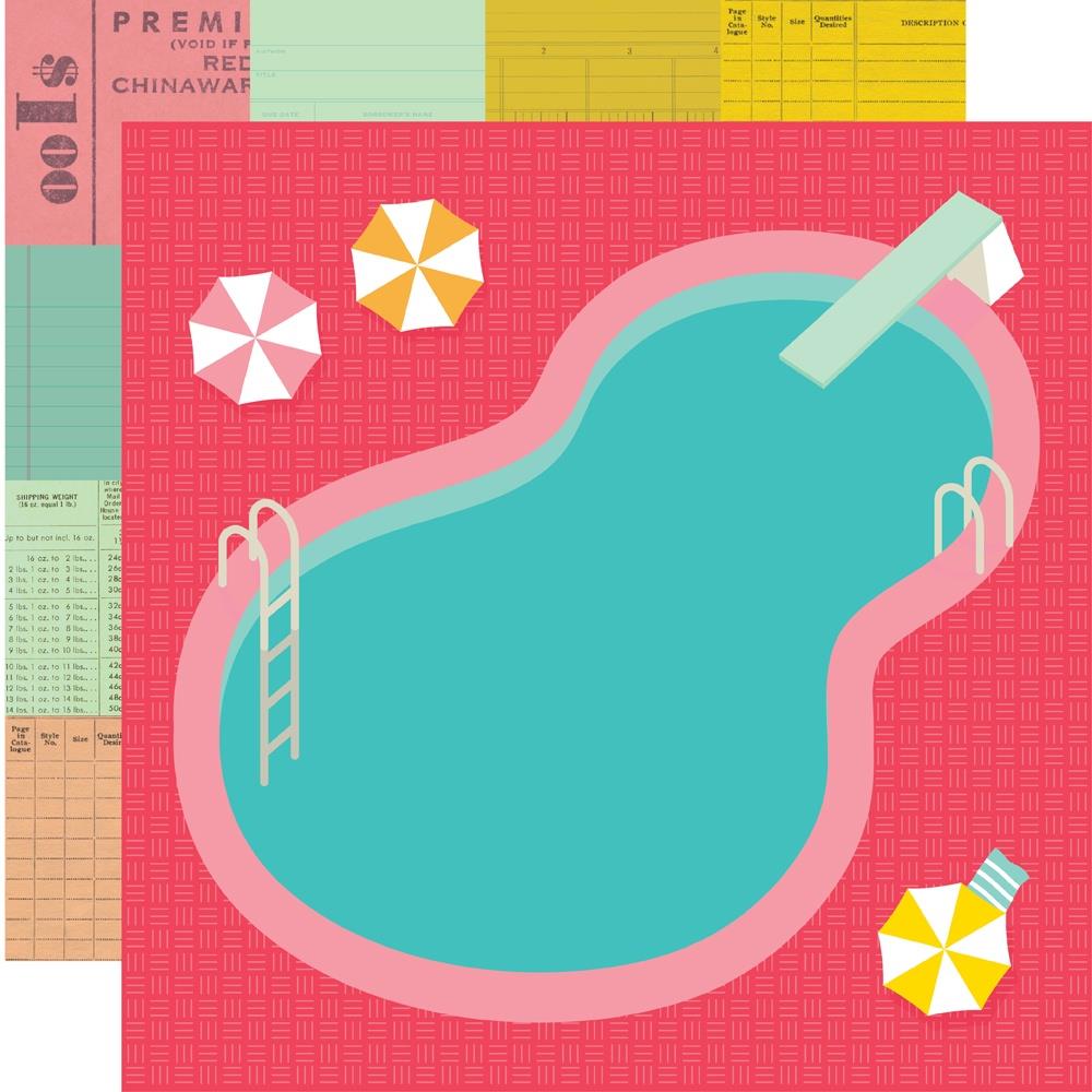 Simple Stories Retro Summer - Pool Rules