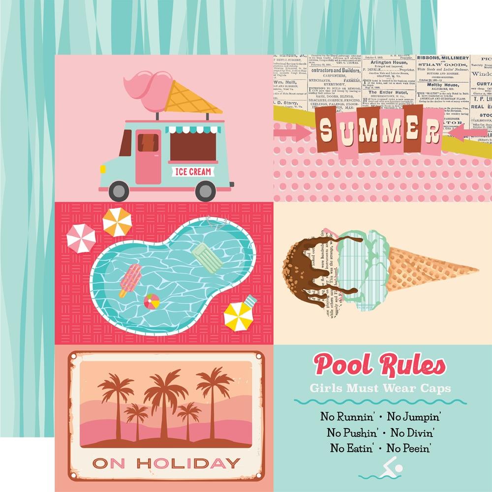 Simple Stories Retro Summer - 4x6 Elements