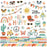 Simple Stories Boho Sunshine - Cardstock Stickers