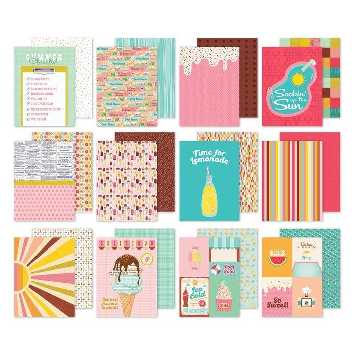 Simple Stories Retro Summer - 6x8 Paper Pad