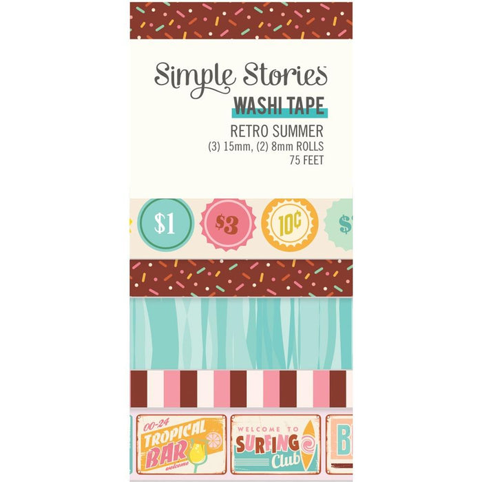 Simple Stories Retro Summer - Washi Tape