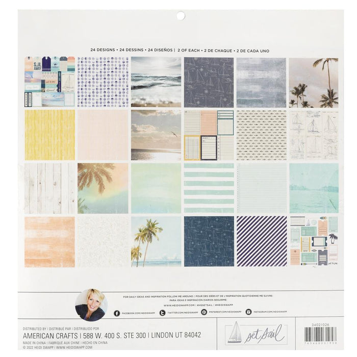 Heidi Swapp Set Sail - 12x12 Pad