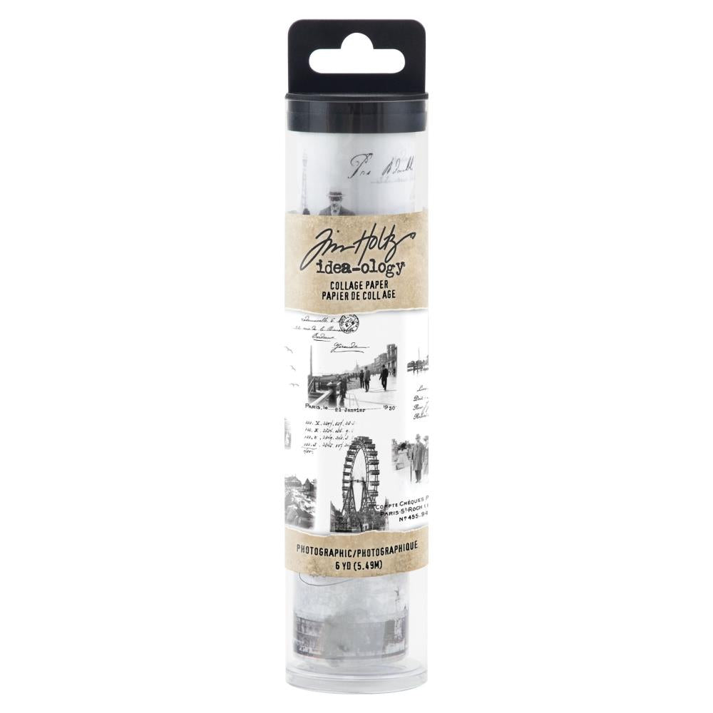 Tim Holtz Idea-ology - Collage Paper Photograph