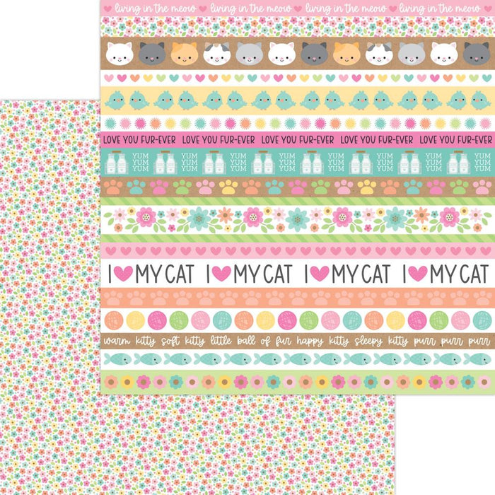 Doodlebug Design Pretty Kitty - Bitty Blooms