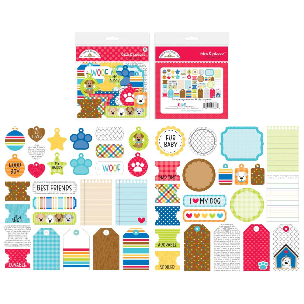 Doodlebug Design Doggone Cute - Bits & Pieces