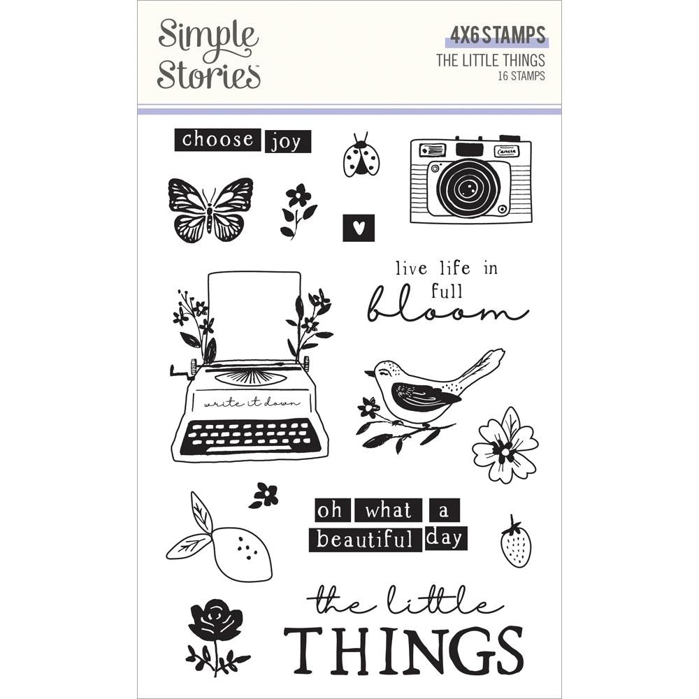 Simple Stories The Little Things - Clear Stamps