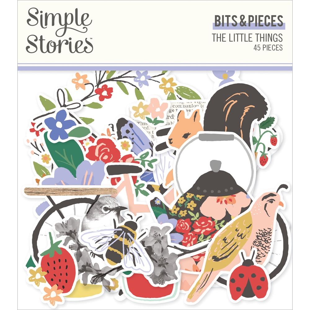 Simple Stories The Little Things - Bits & Pieces Die Cuts