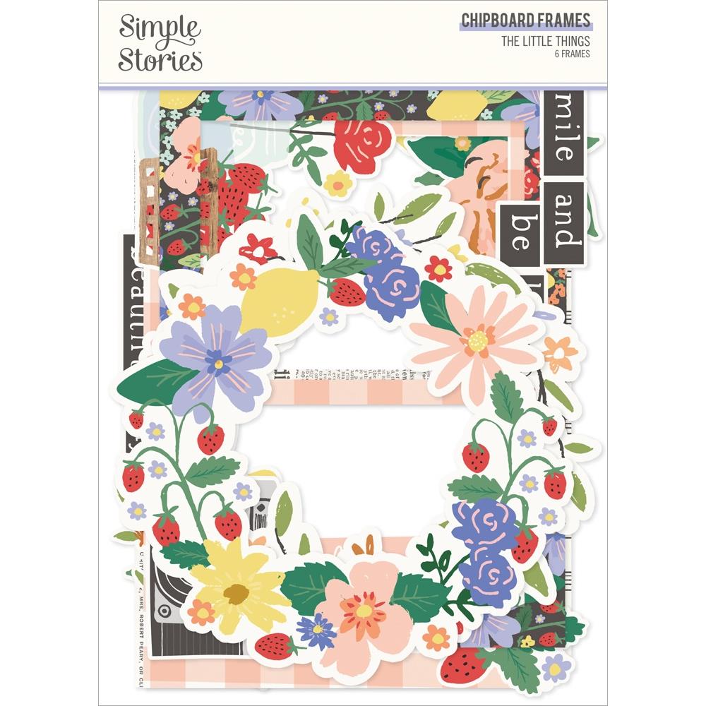 Simple Stories The Little Things - Chipboard Frames