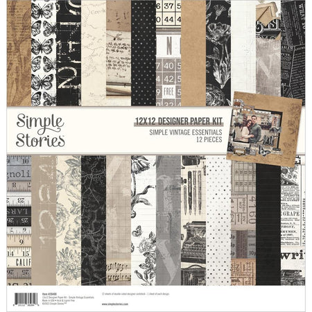 Simple Stories Simple Vintage Essentials - 12x12 Collection Kit