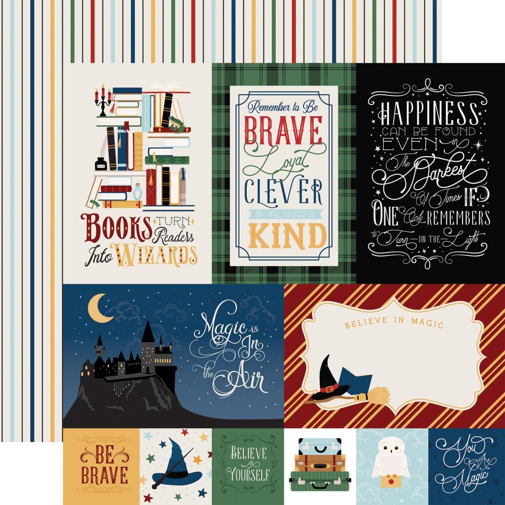 Echo Park Wizards And Company - 4x6 Journaling Cards