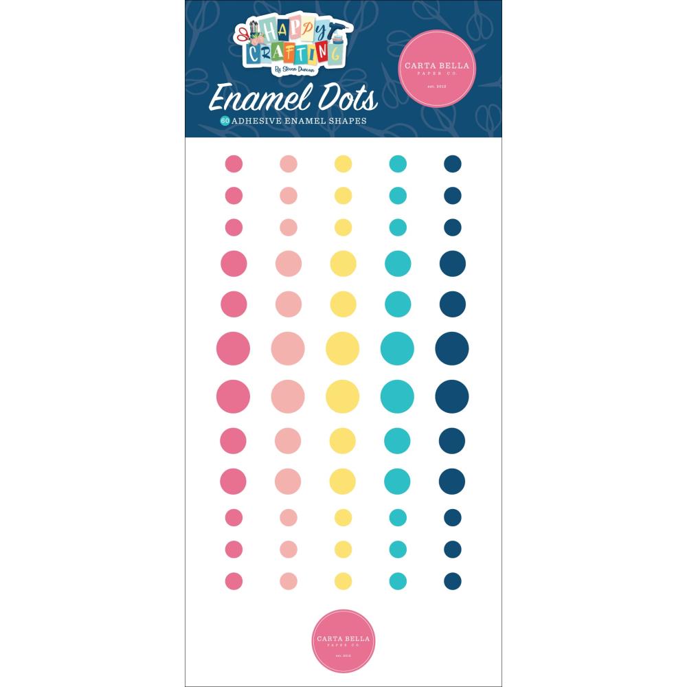 Carta Bella Happy Crafting - Enamel Dots