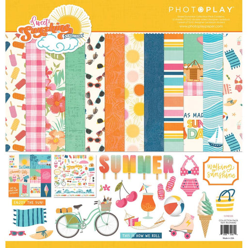 Pinkfresh Studio - Sunshine on My Mind Collection - Puffy Stickers