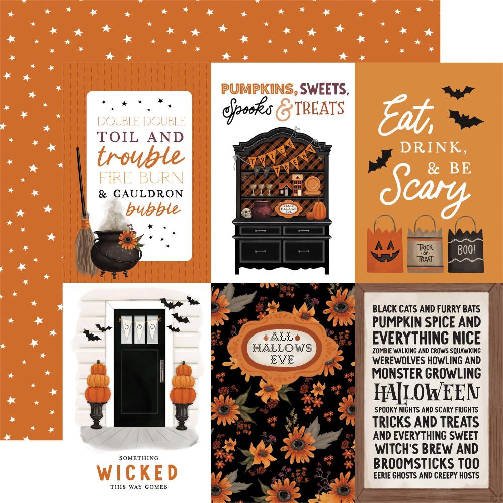 Carta Bella Halloween - 4x6 Journaling Cards