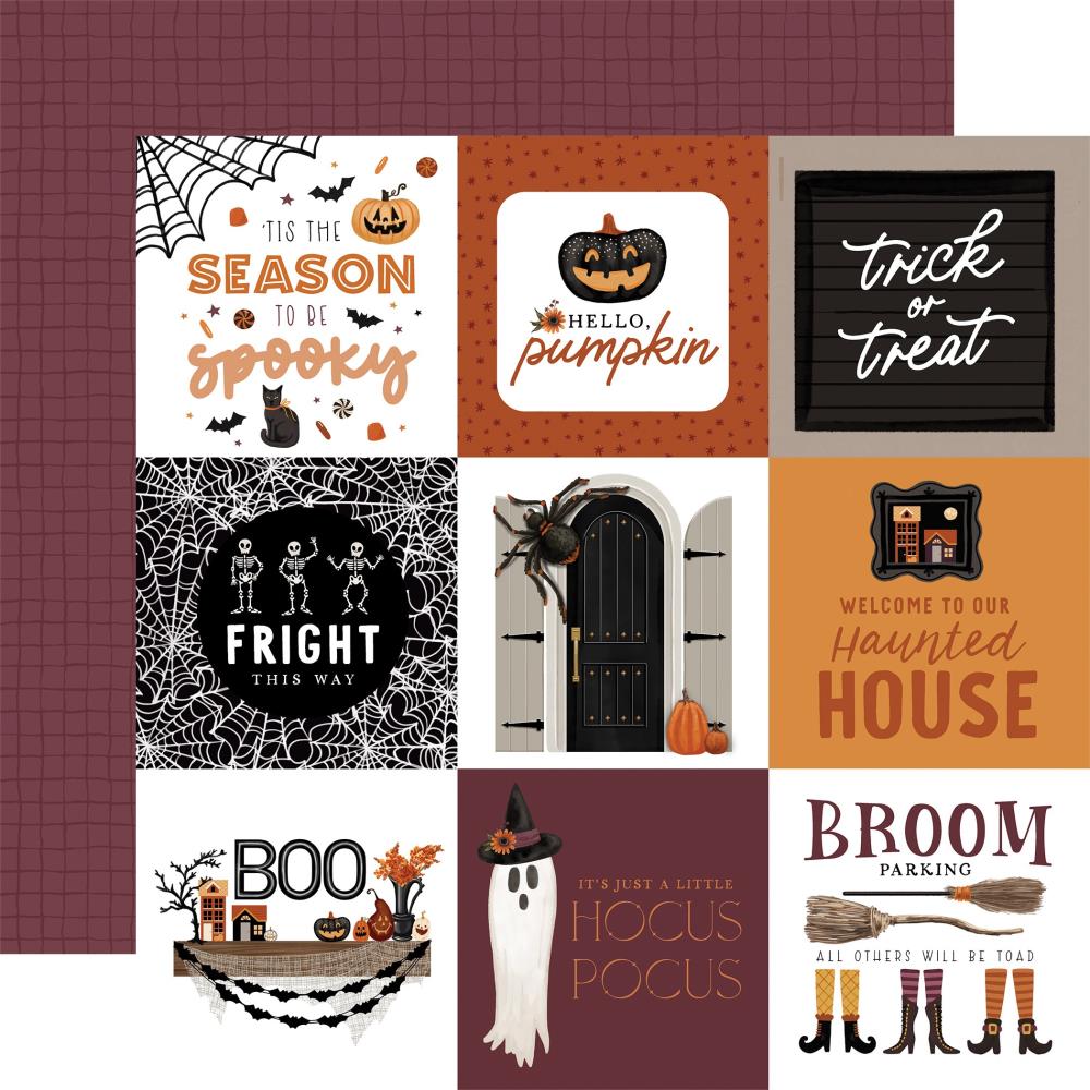 Carta Bella Halloween - 4x4 Journaling Cards