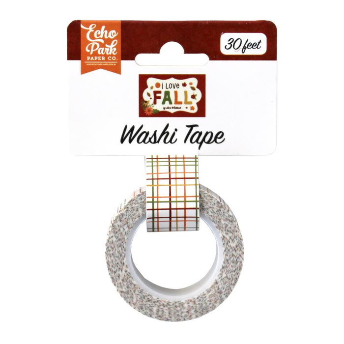 Echo Park I Love Fall - Plentiful Plaid Washi Tape