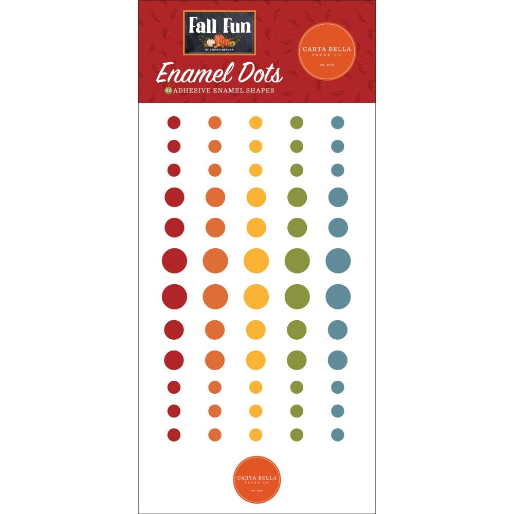 Carta Bella Fall Fun - Enamel Dots