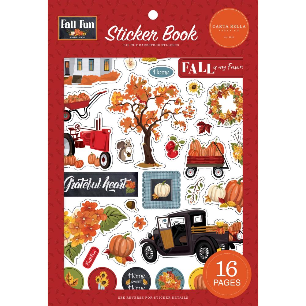 Carta Bella Fall Fun - Sticker Book