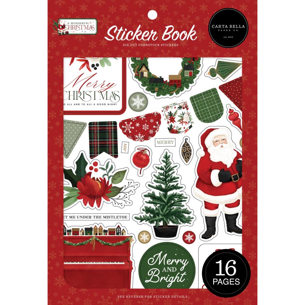 Carta Bella A Wonderful Christmas - Sticker Book