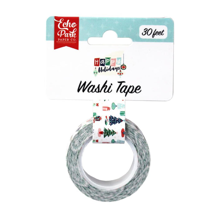 Echo Park Happy Holidays - Festive Tree Fun Washi Tape