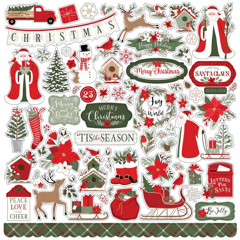 Echo Park Christmas Time - Element Stickers