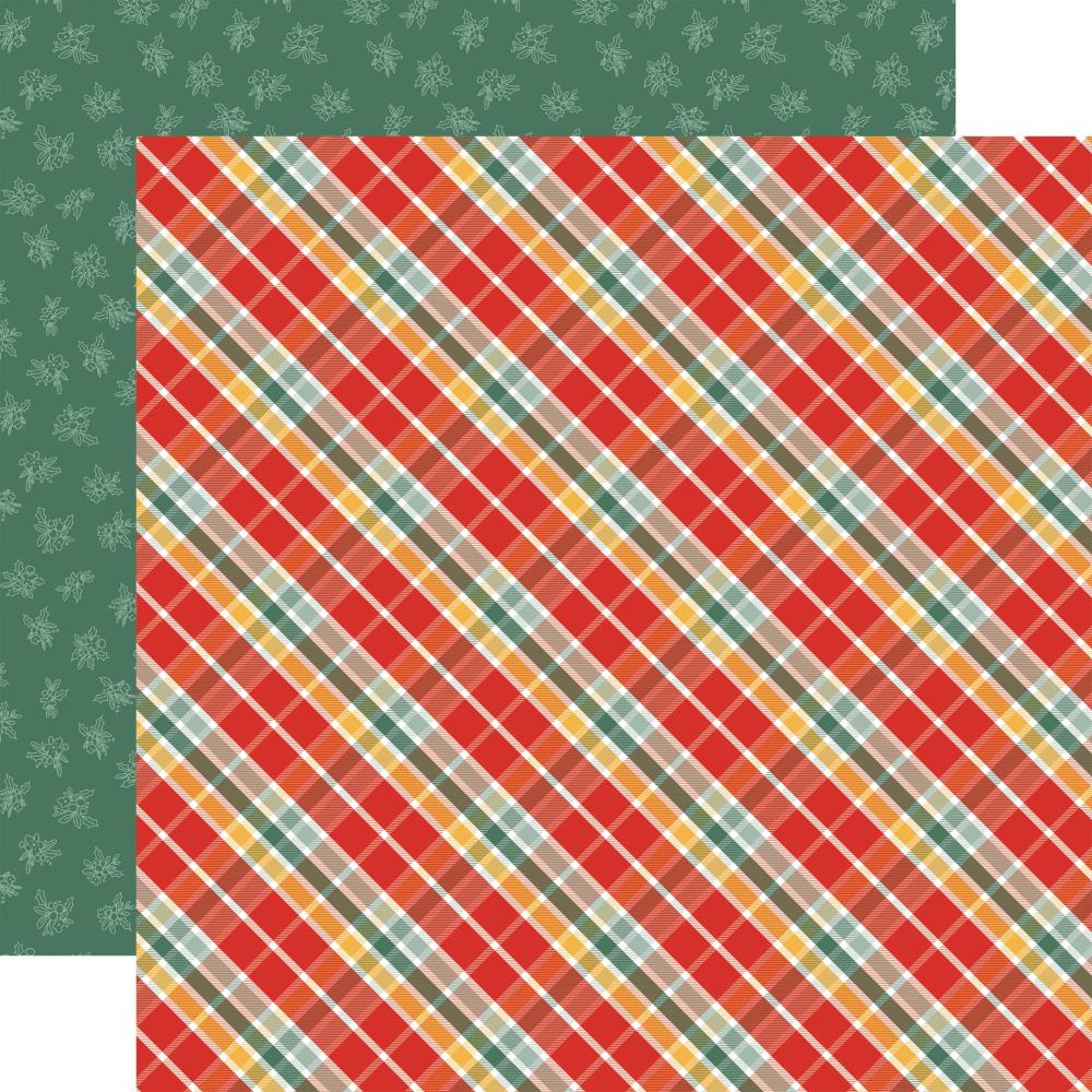 Carta Bella Christmas Flora - Joyful Plaid