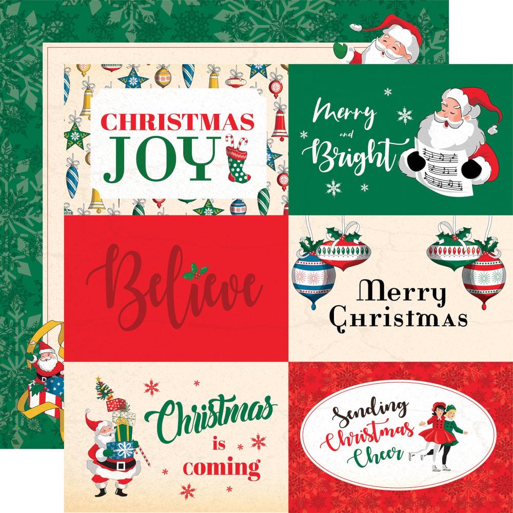 Carta Bella Season's Greetings - 6x4 Journaling Cards