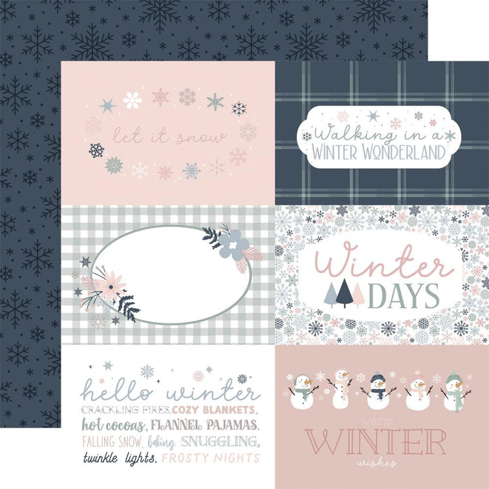 Echo Park Winterland - 6x4 Journaling Cards