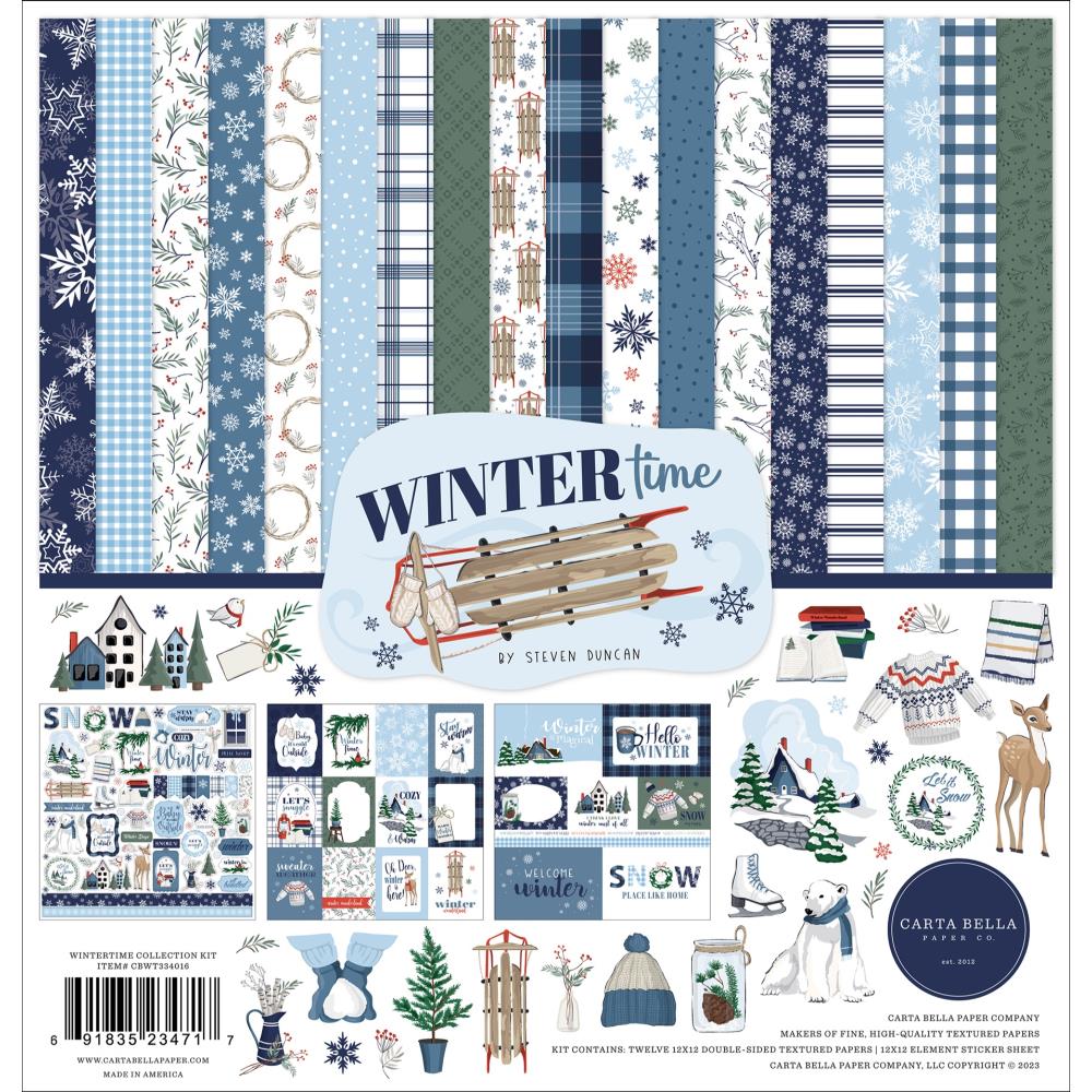 Carta Bella Wintertime - 12x12 Collection Kit