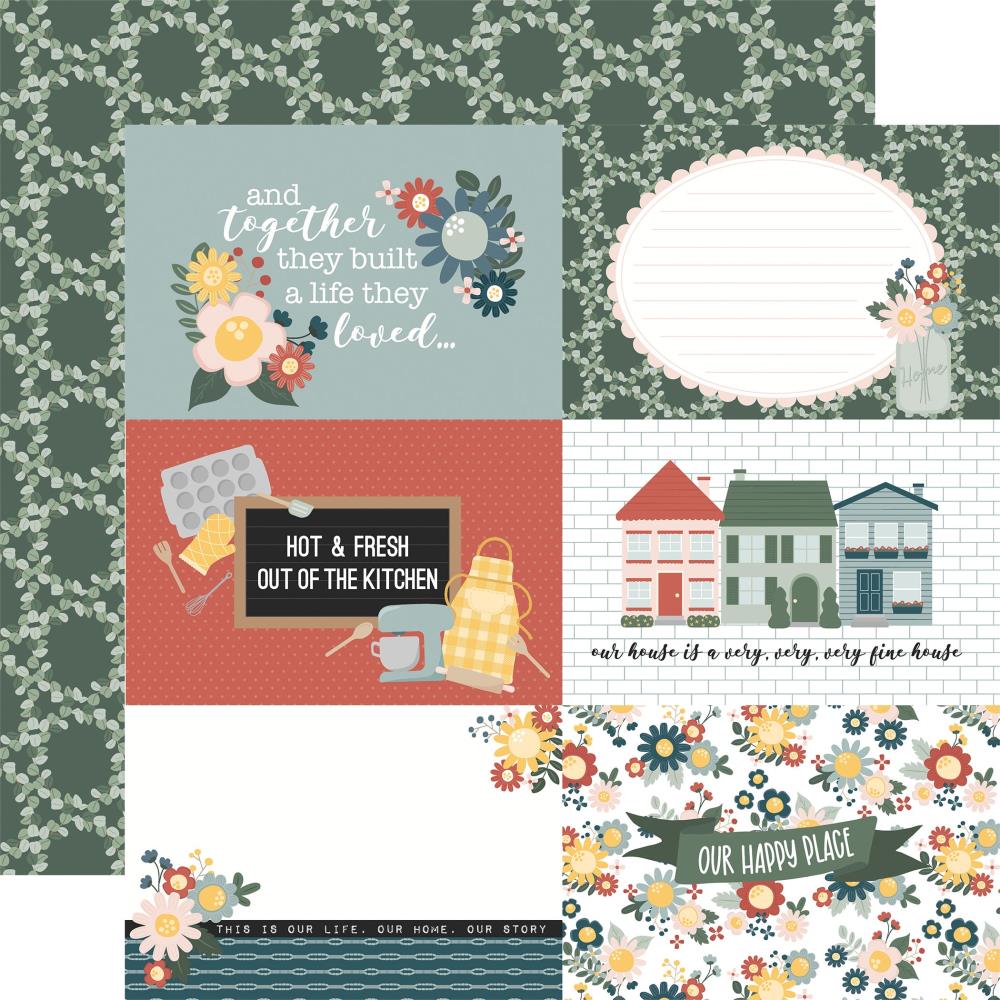 Echo Park Good To Be Home - 6x4 Journaling Cards