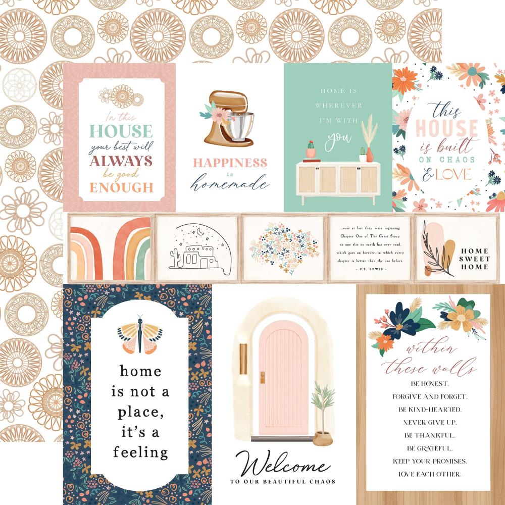 Carta Bella At Home - Multi Journaling Cards