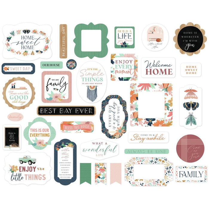 Carta Bella At Home - Ephemera Icons