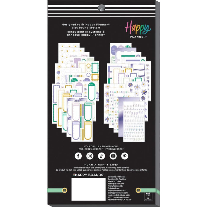 Me & My Big Ideas Happy Planner Sticker Value Pack - Life Is Sweet Classic
