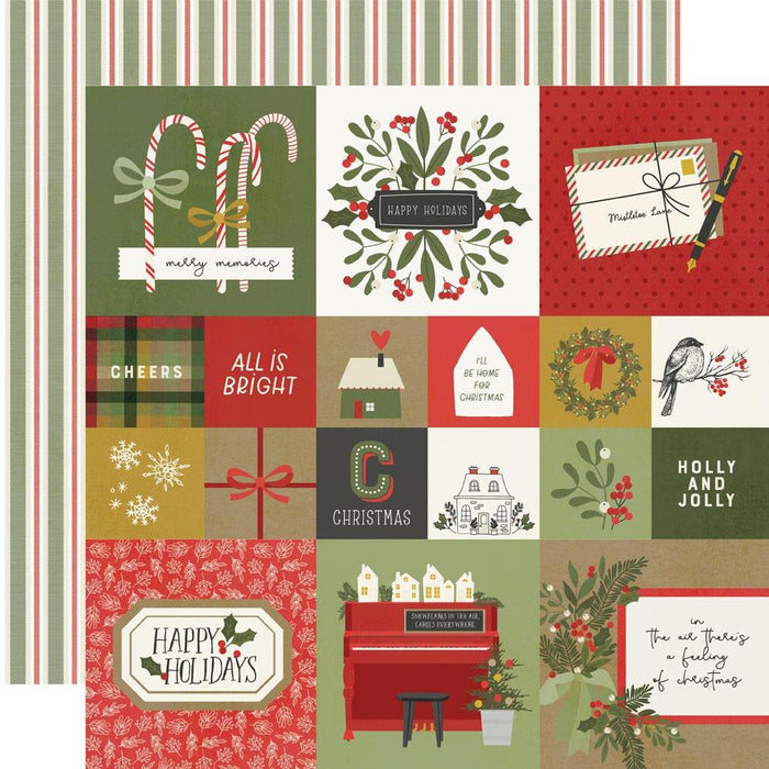 Simple Stories The Holiday Life - 2x2 & 4x4 Elements