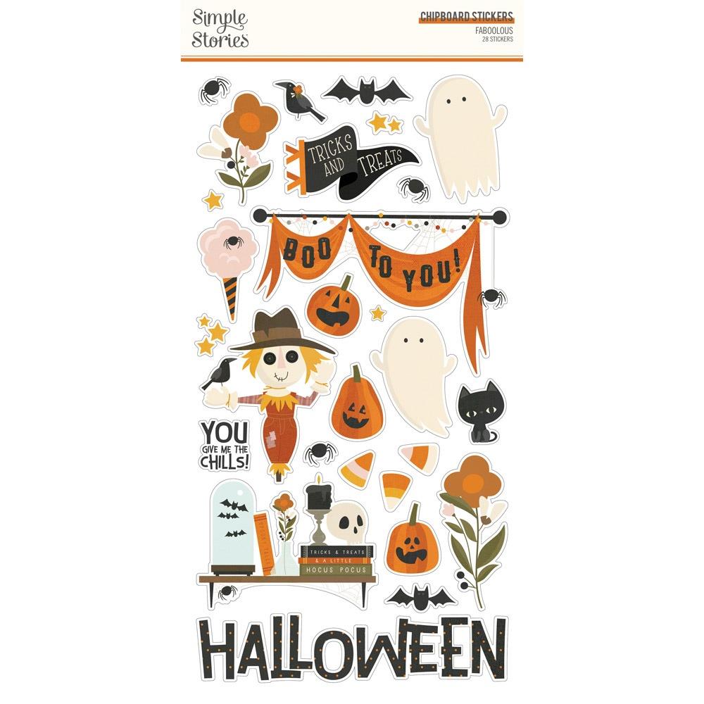 Simple Stories Faboolous - Chipboard Stickers