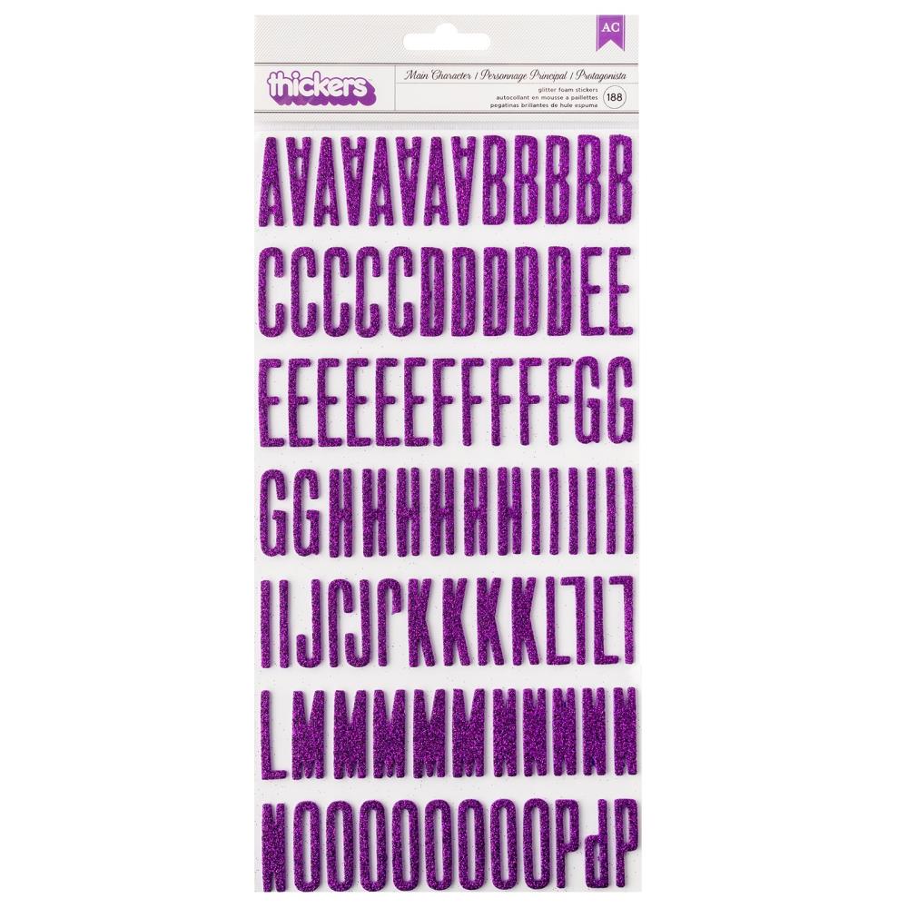 American Crafts Shimelle Main Character Energy - Main Character Alpha Thickers