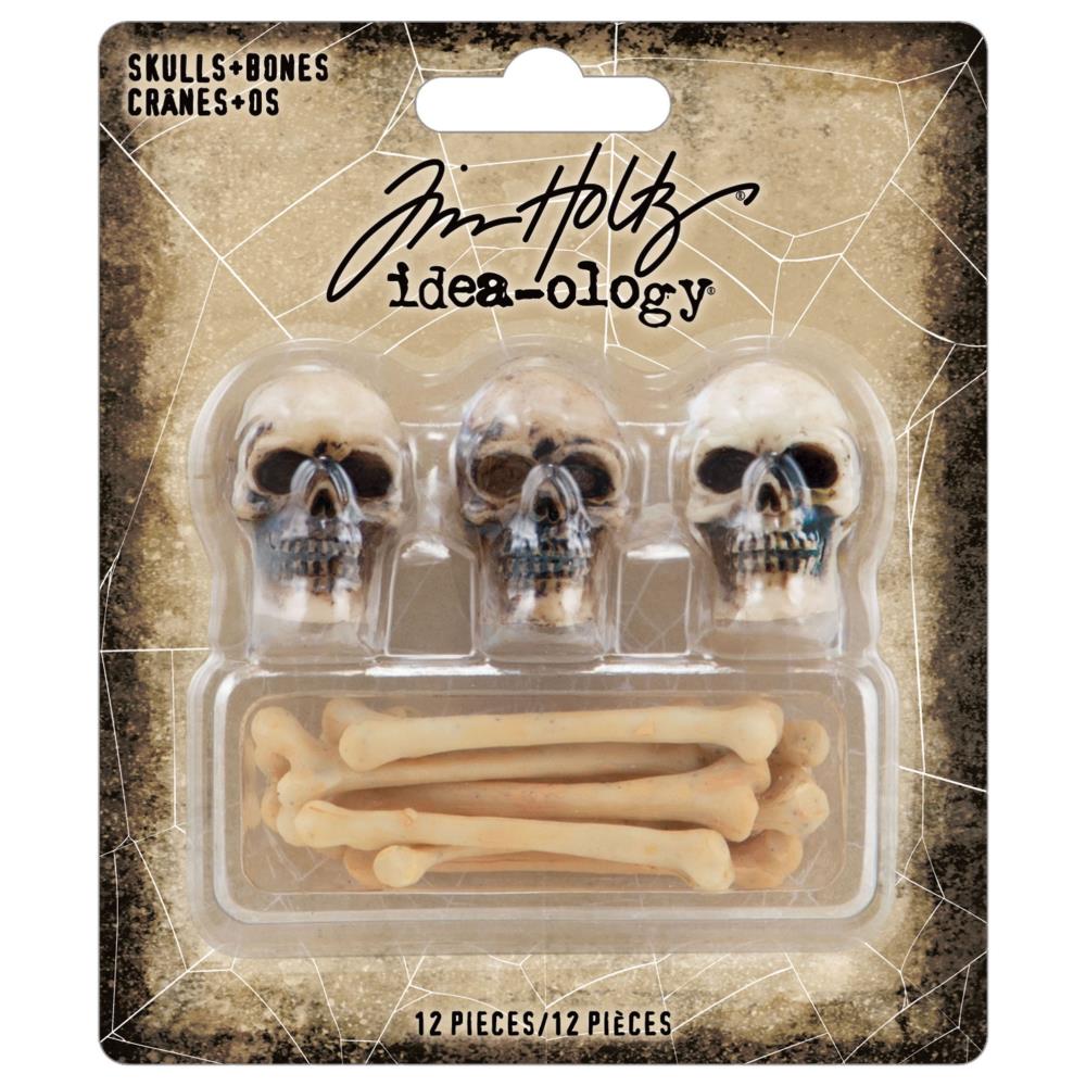 Tim Holtz Idea-ology - Halloween Skulls & Bones