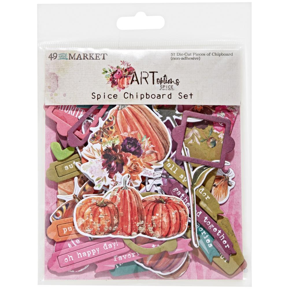 49 & Market ARToptions Spice - Chipboard Set