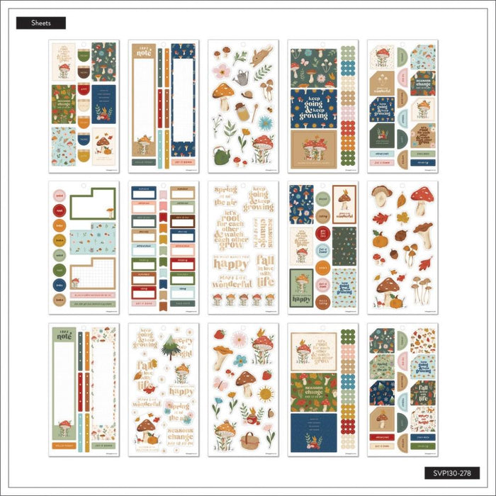 Me & My Big Ideas Happy Planner - Woodland Seasons Sticker Value Pack