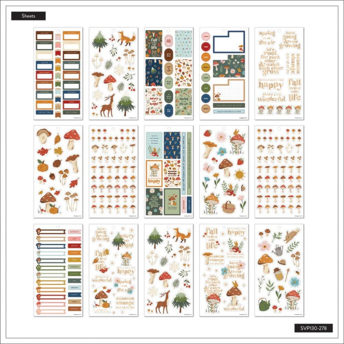 Me & My Big Ideas Happy Planner - Woodland Seasons Sticker Value Pack