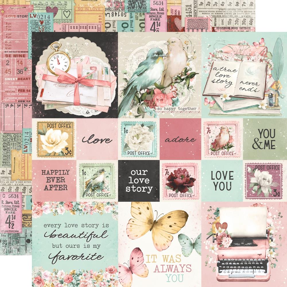PhotoPlay Smitten Collection Smitten Stickers 12X12 Elements
