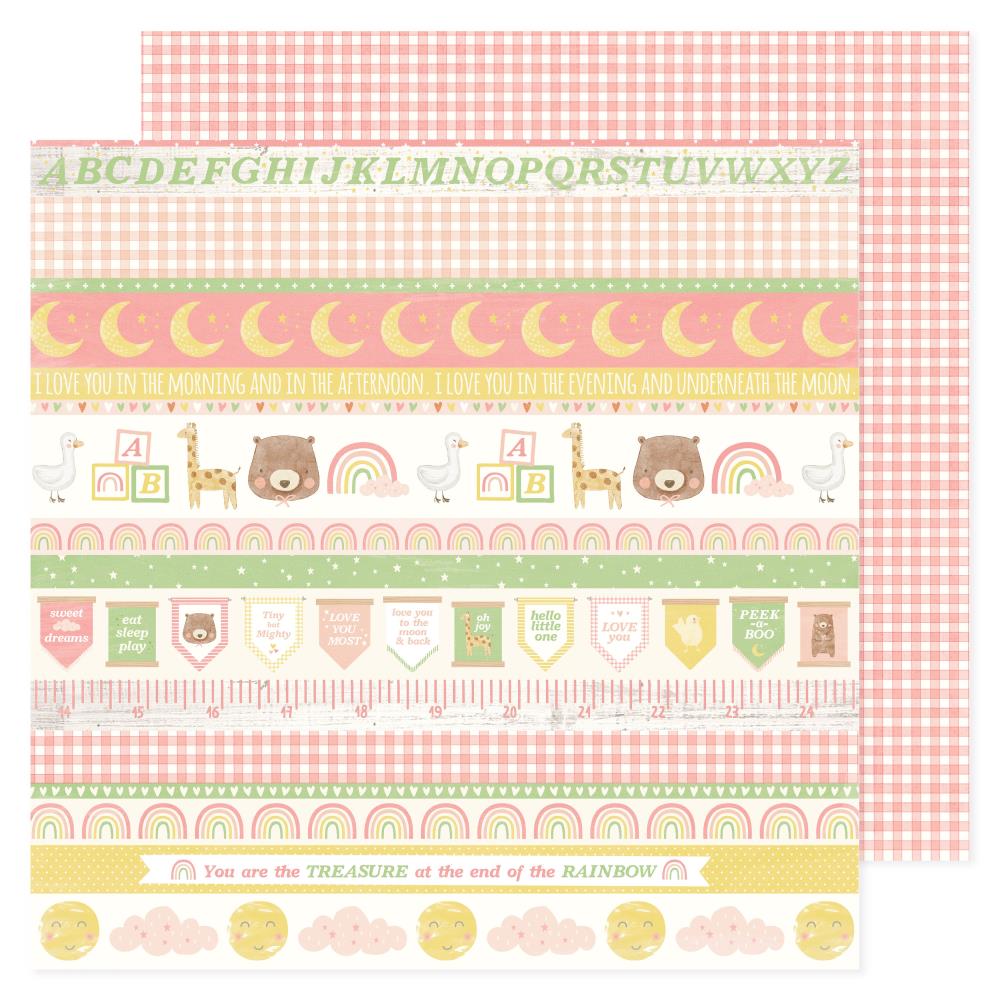 American Crafts Hello Little Girl - Little Dream Strips