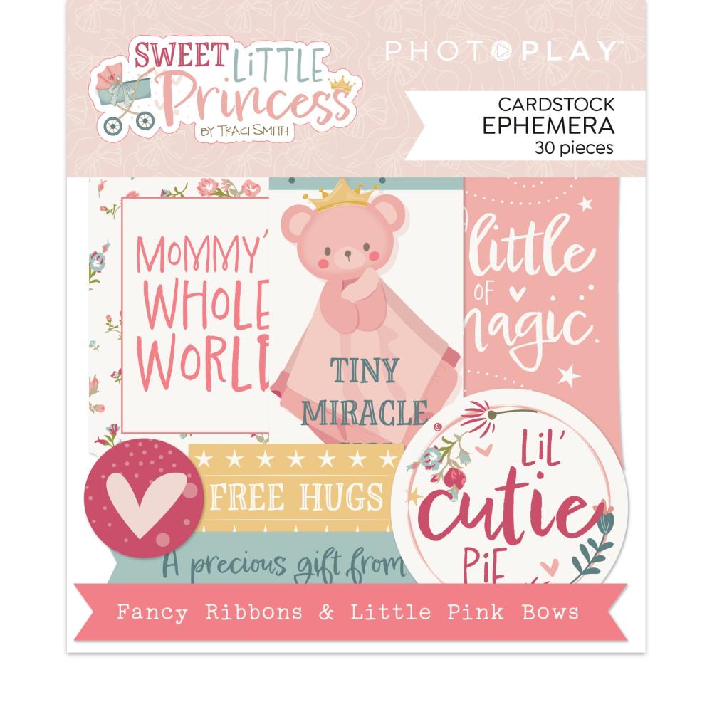Photoplay Sweet Little Princess - Ephemera Die-Cuts