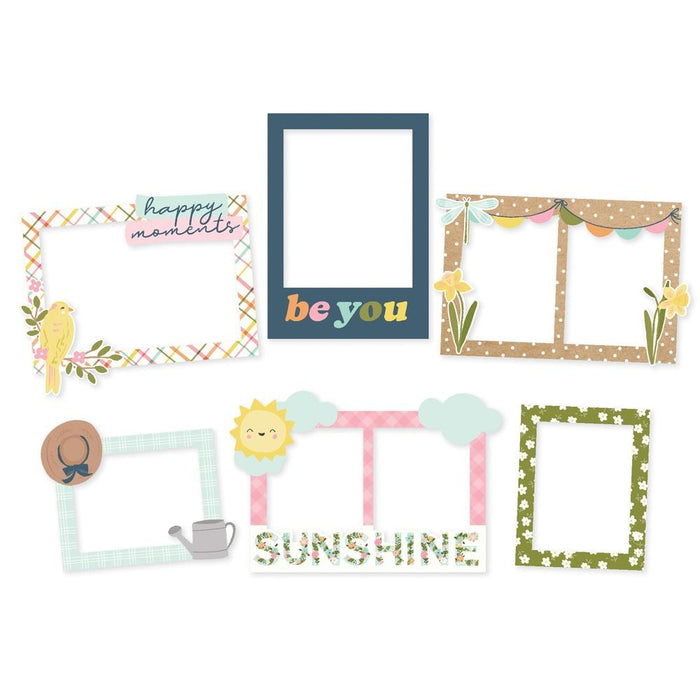 Simple Stories Fresh Air - Chipboard Frames
