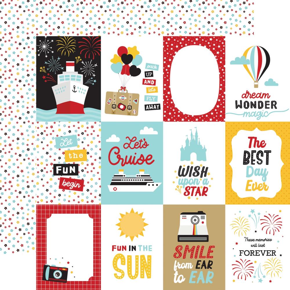 Echo Park A Magical Voyage - 3x4 Journaling Cards