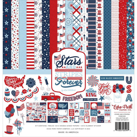 Echo Park  Stars & Stripes Forever - Collection Kit