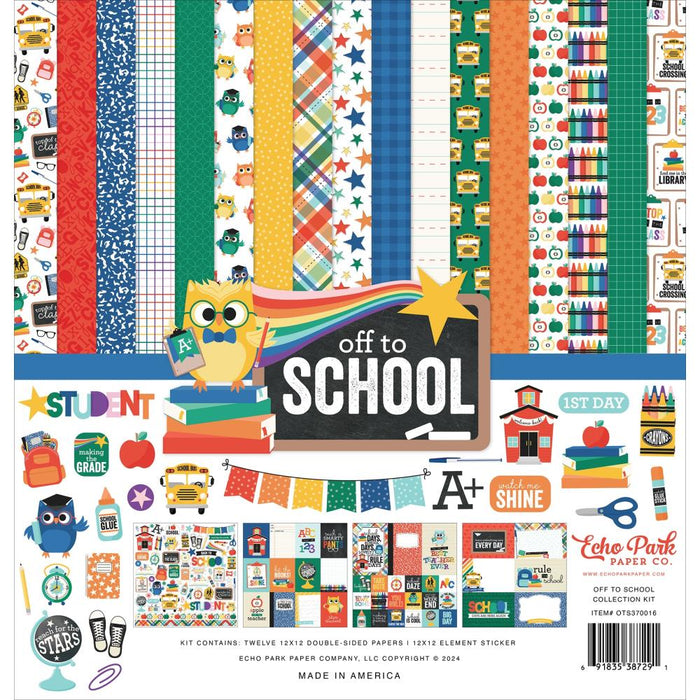 Echo Park Off To School - Collection Kit