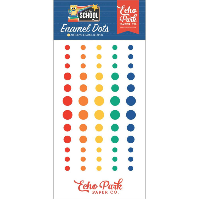 Echo Park Off To School - Enamel Dots