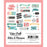 Echo Park Telling Our Story - Ephemera Titles & Phrases