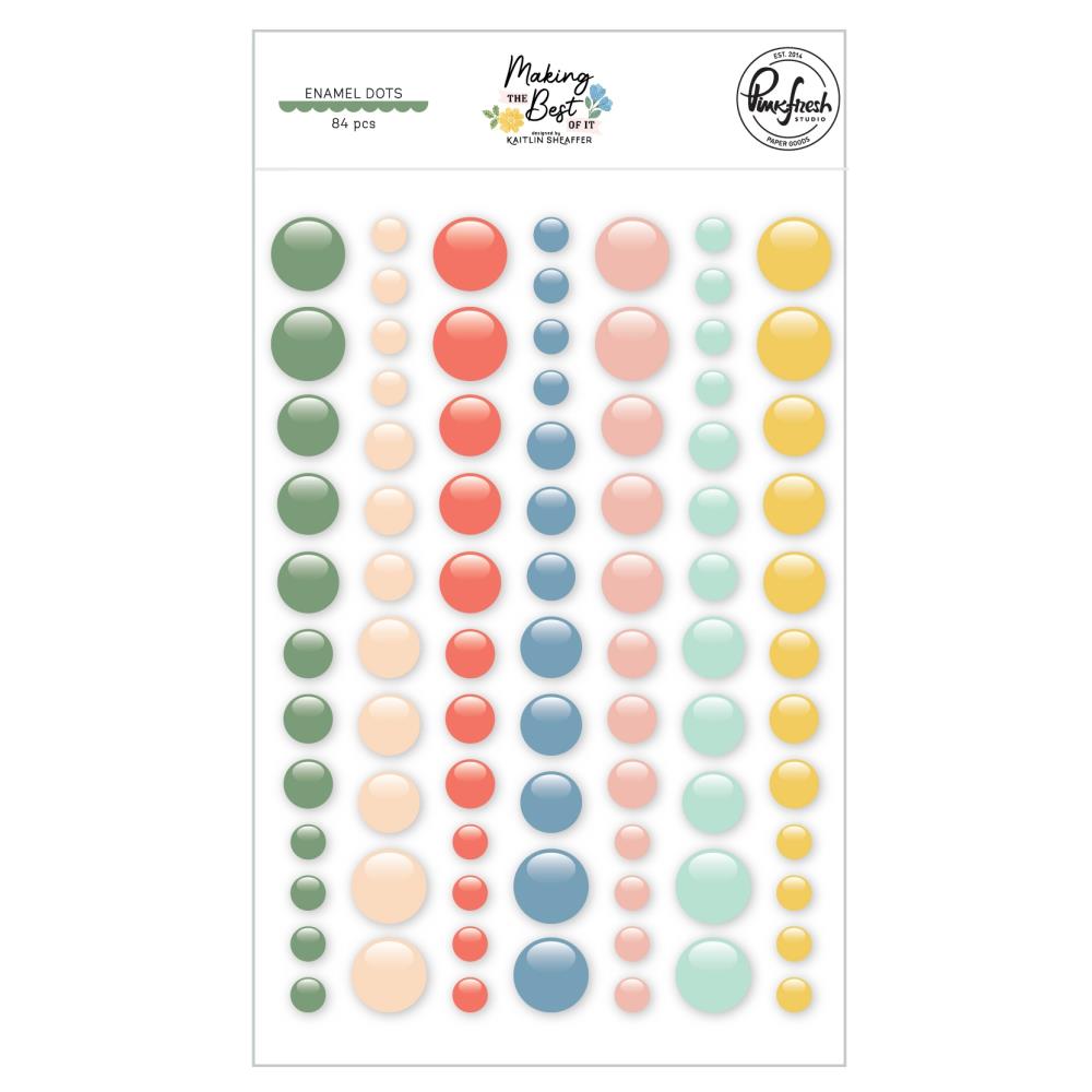 Pinkfresh Studio Making The Best Of It - Enamel Dots